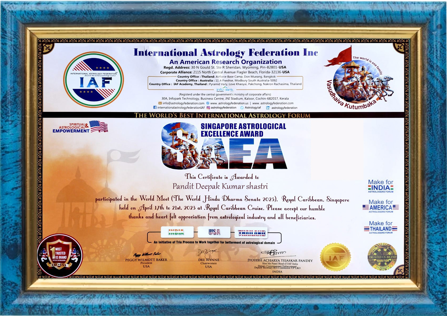 award