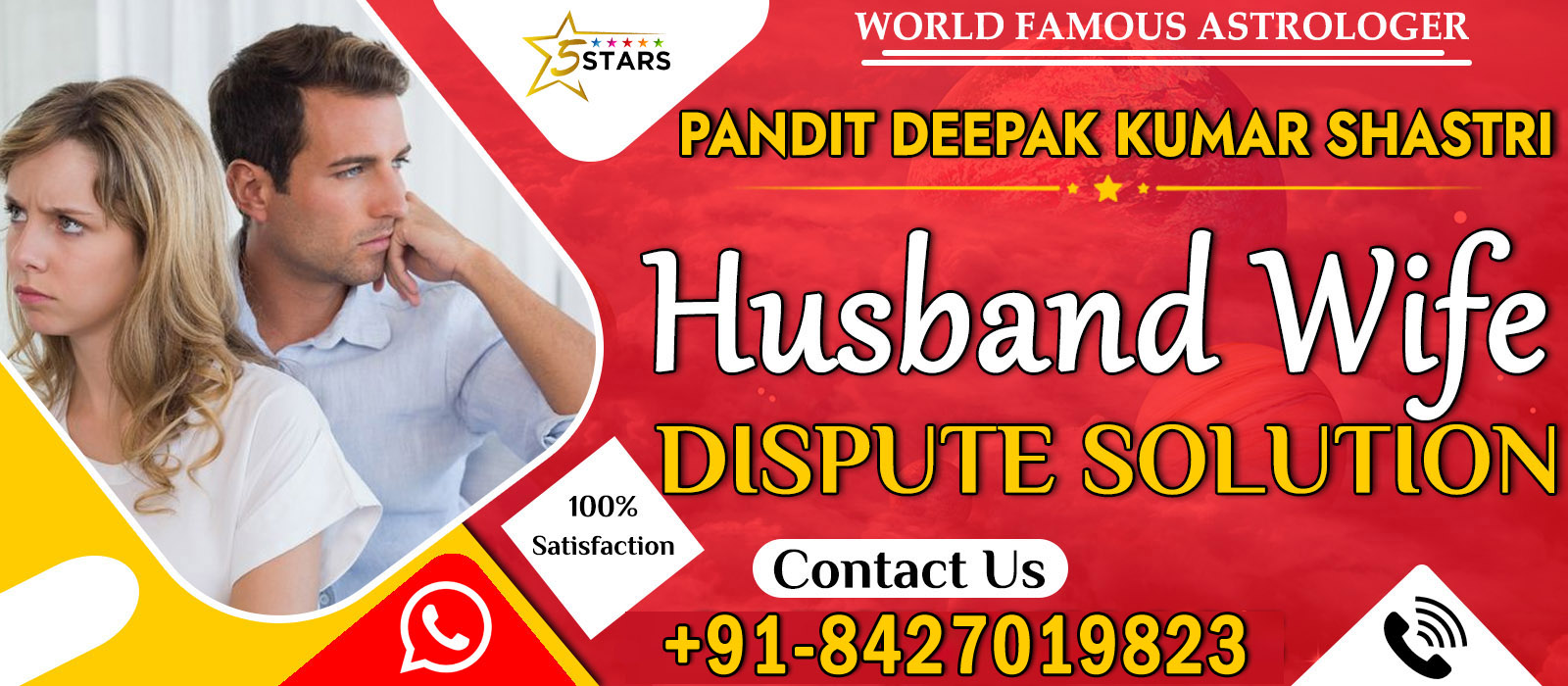 Famous Pandit Deepak Kumar shastri +91-8427019823